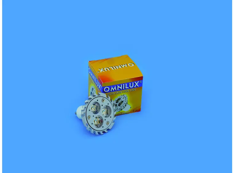Omnilux GU-10 230V 3x2W LED 6500K 30° CR 